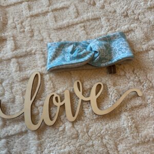 Warmes Stirnband, Kopfumfang 42/43