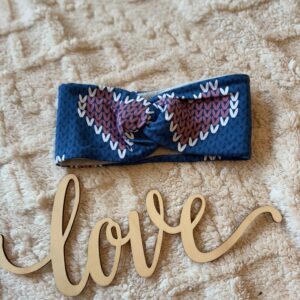 Warmes Stirnband, Kopfumfang 50/51