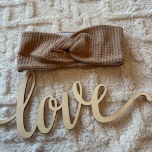 Warmes Stirnband, Kopfumfang 48/49