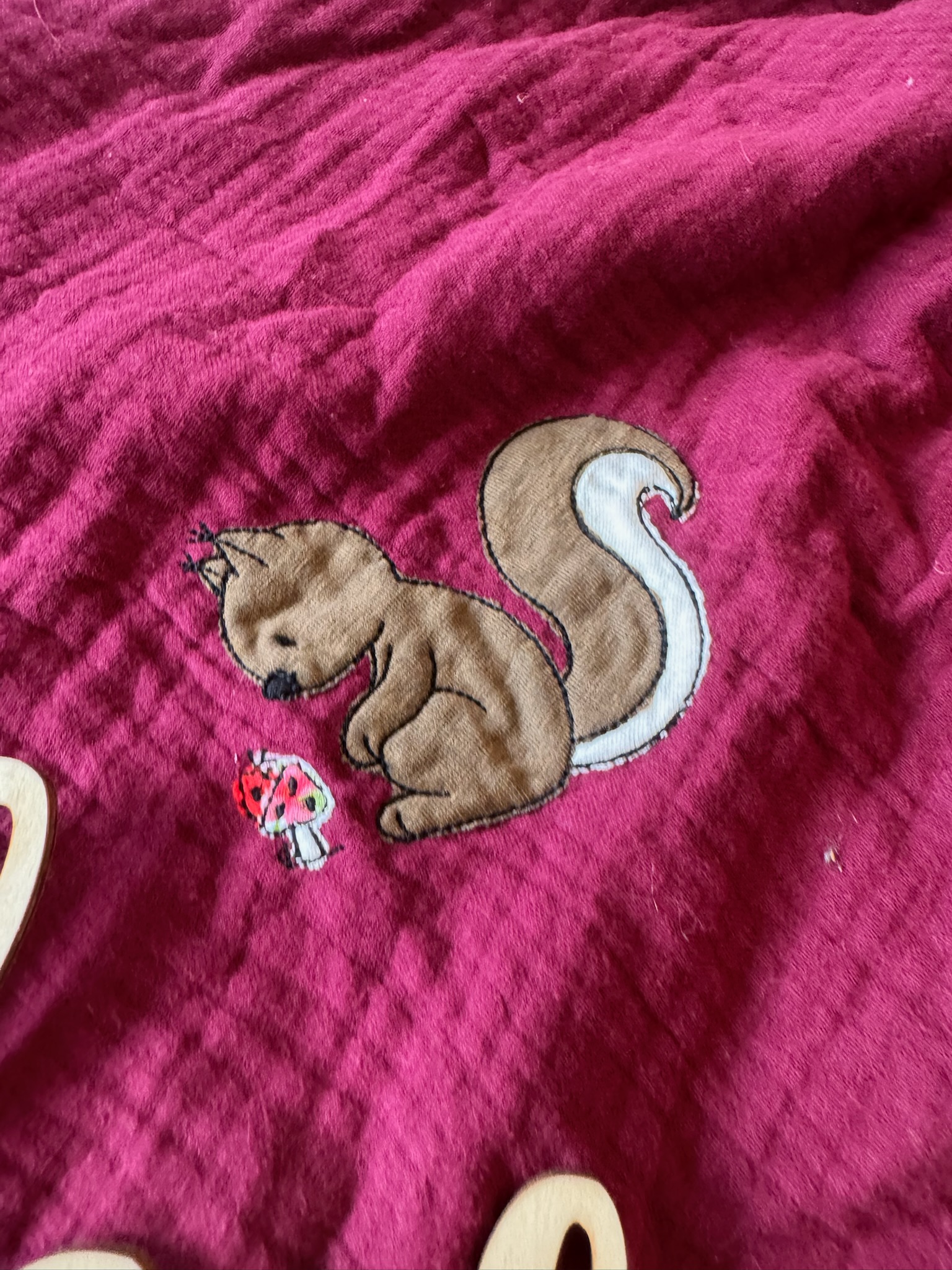 Musselin-Dreieckstuch – Bild 2