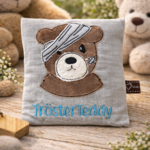 Besticktes Coldpack Teddy