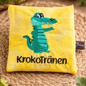 Besticktes Coldpack Krokodil