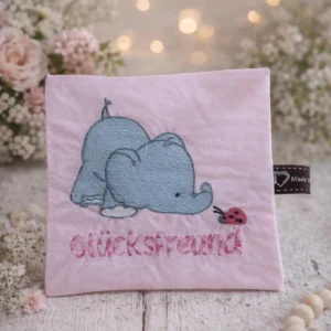 Besticktes Coldpack Elefant