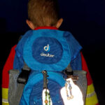 Reflektierende Anhänger oder Schlüsselanhänger Motiv Kamera, Kindergarten Rucksack