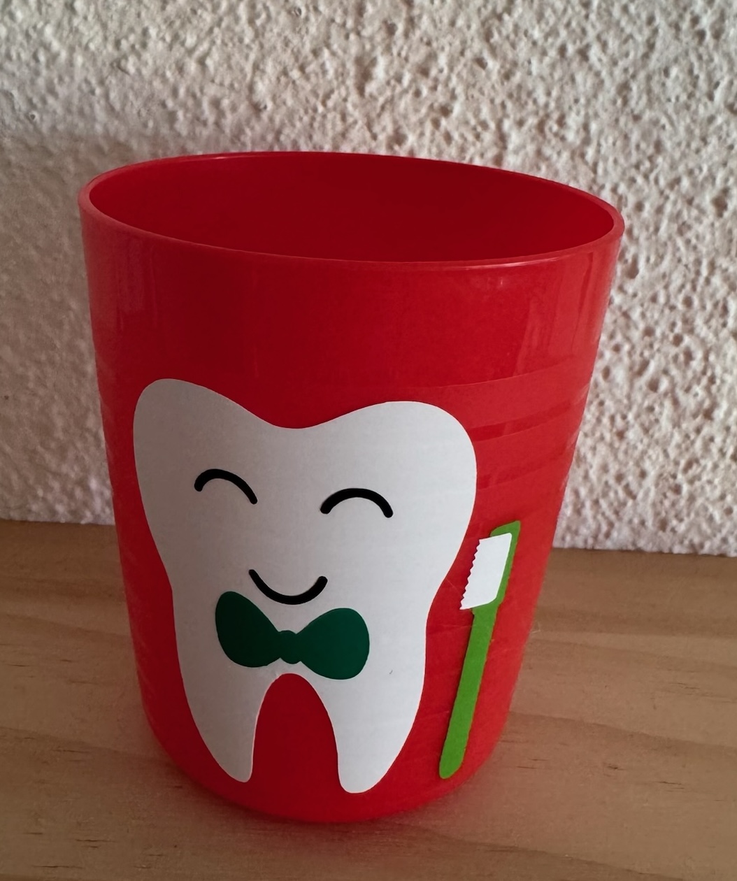 Zahnputzbecher Krawättli - wähle deine Farben